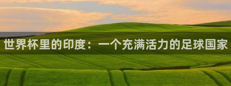 世界杯赛程时间表：世界杯里的印度：一个充满活力的足球国家